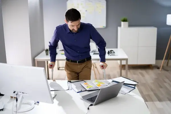 Disability office worker
